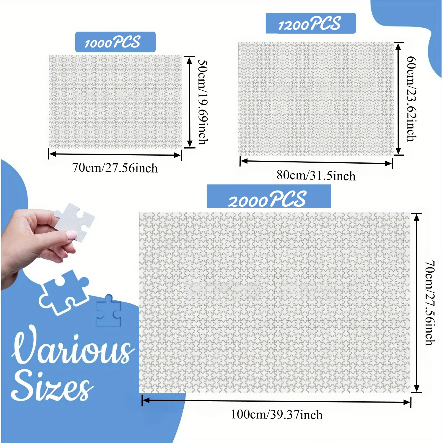 500/1000/1200/2000 PCS Jigsaw  - Luxury Lifestyle Family reseña y precio