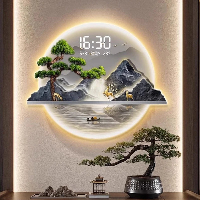Chinese Style Design Wall Cloc - Luxury Lifestyle Aesthetic reseña y precio