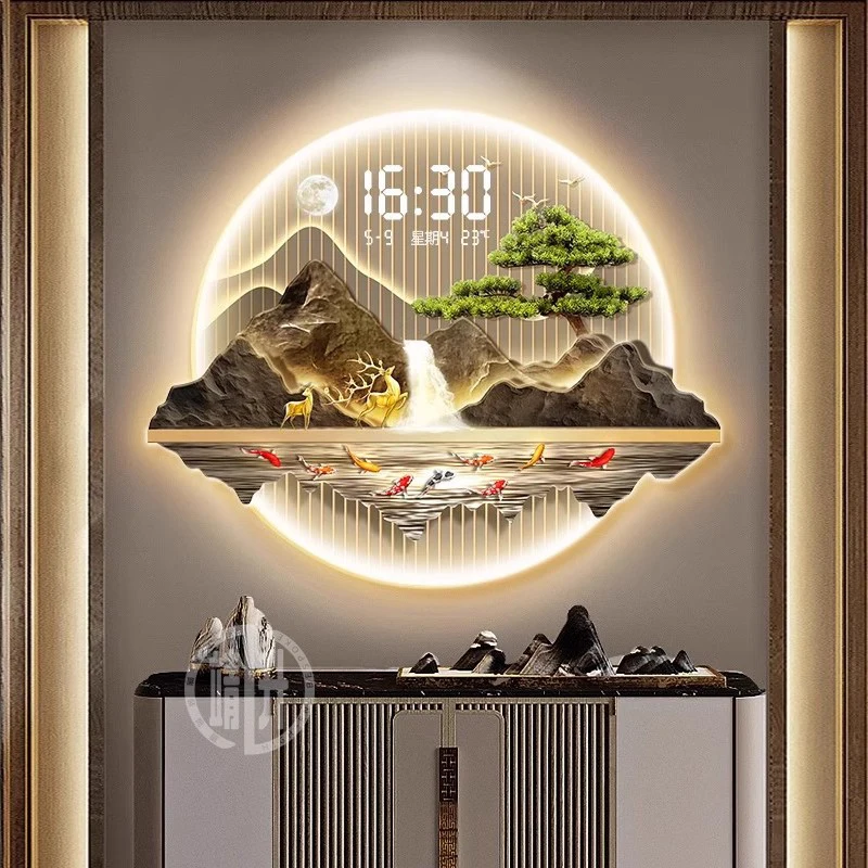 Chinese Style Design Wall Cloc - Luxury Lifestyle Aesthetic reseña y precio