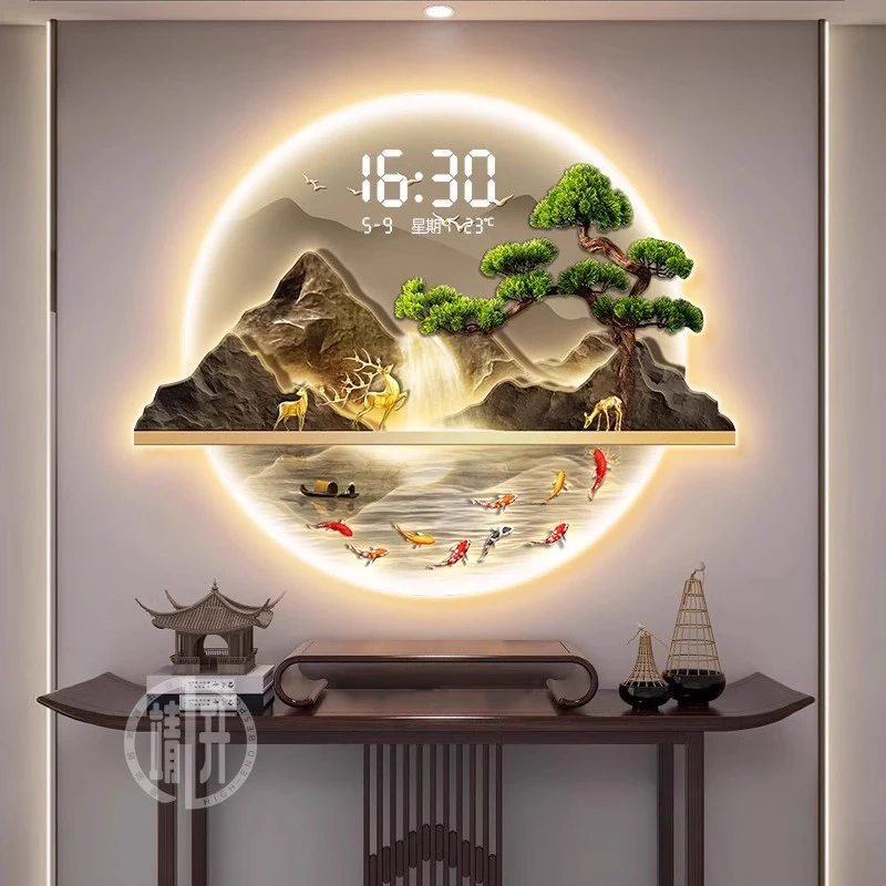 Chinese Style Design Wall Cloc - Luxury Lifestyle Aesthetic reseña y precio