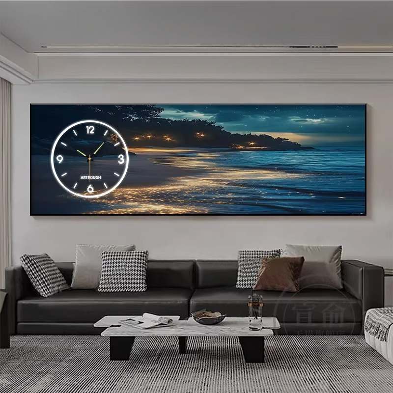 Smartlife Wall Clock, Large Lu - Luxury Lifestyle Aesthetic reseña y precio