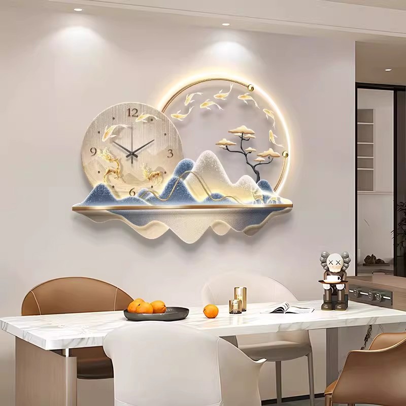 Art Mural Led Clock Wall Luxur - Luxury Lifestyle Aesthetic reseña y precio