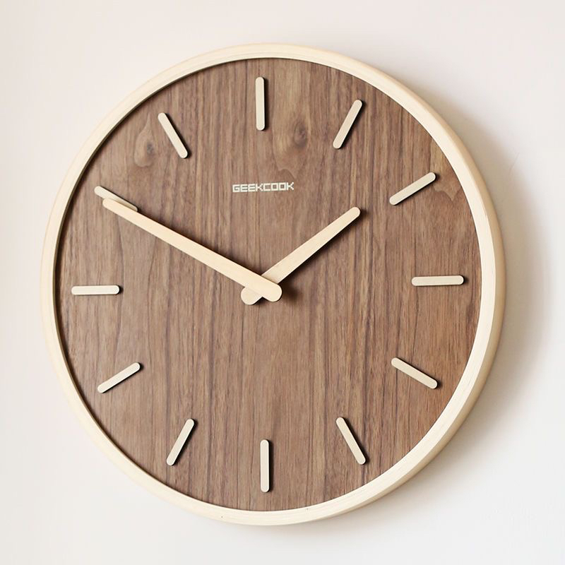 Art Silent Wall Clock Japanese - Luxury Lifestyle Aesthetic reseña y precio
